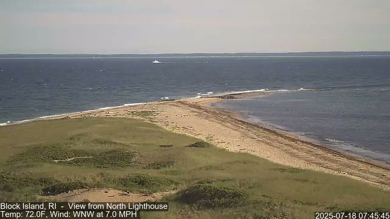 North Lighthouse, Live Cam - Block Island, RI USA 