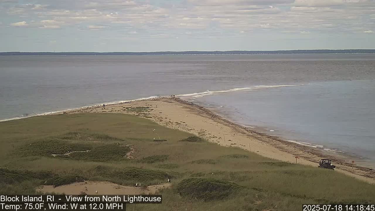 North Lighthouse, Live Cam - Block Island, RI USA 