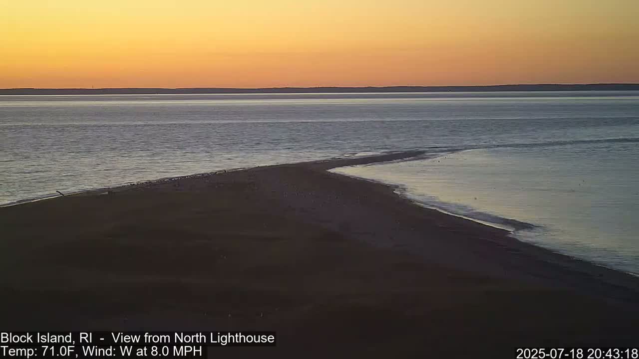 North Lighthouse, Live Cam - Block Island, RI USA 