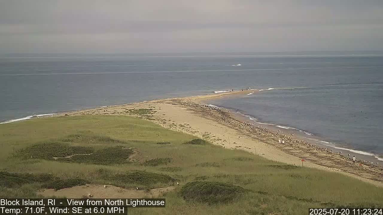 North Lighthouse, Live Cam - Block Island, RI USA 