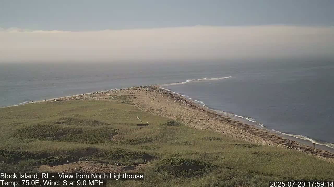 North Lighthouse, Live Cam - Block Island, RI USA 
