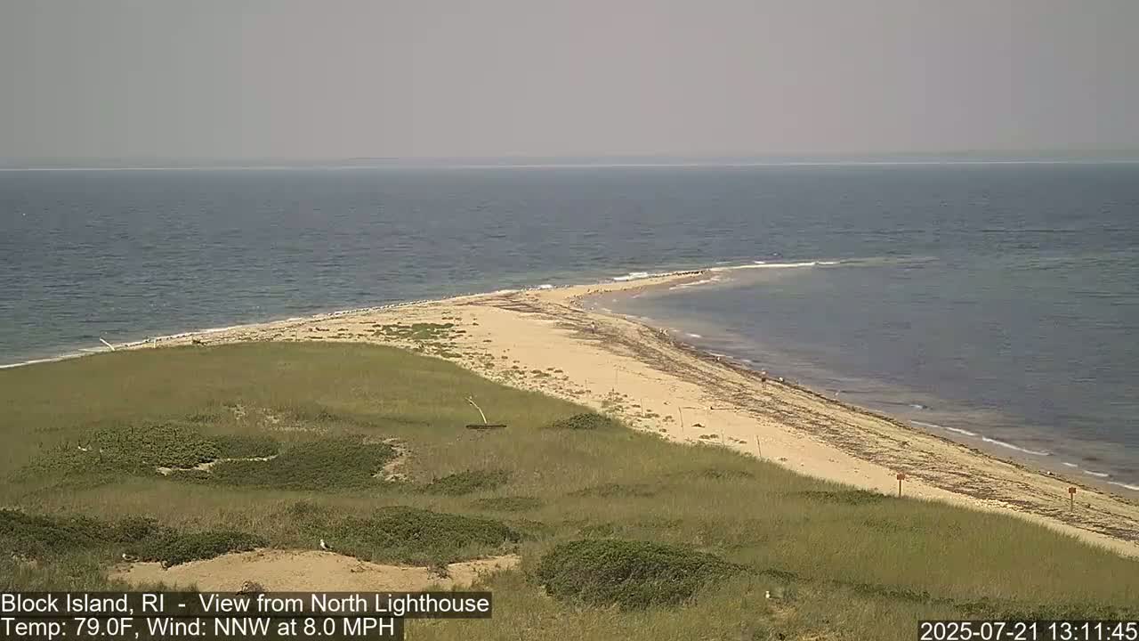 North Lighthouse, Live Cam - Block Island, RI USA 