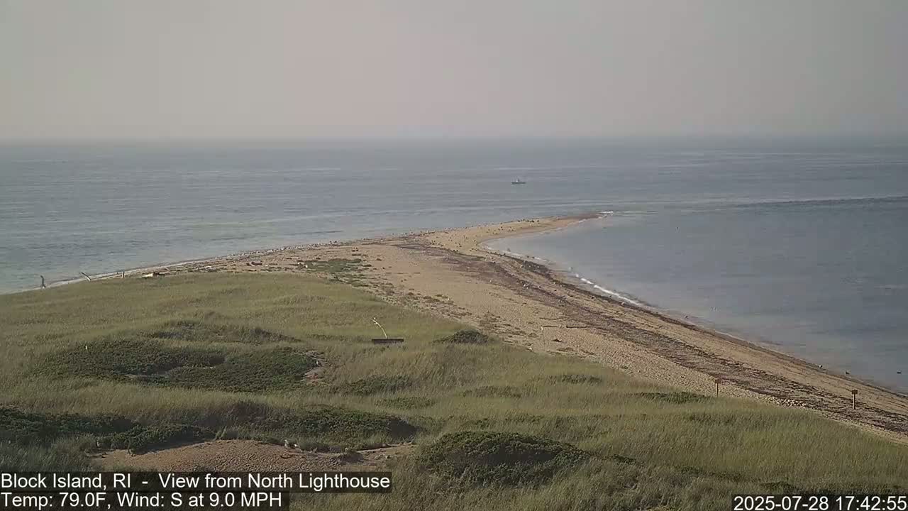 North Lighthouse, Live Cam - Block Island, RI USA 