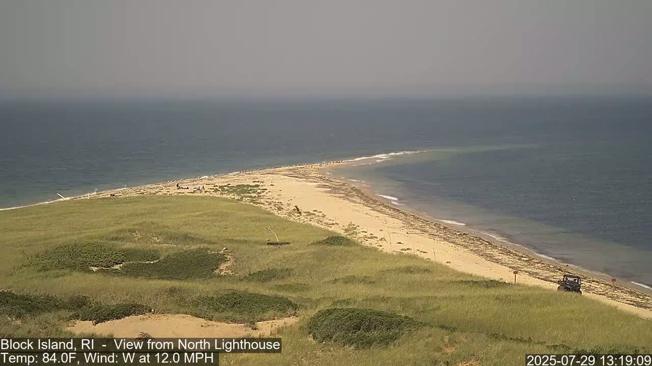 North Lighthouse, Live Cam - Block Island, RI USA 