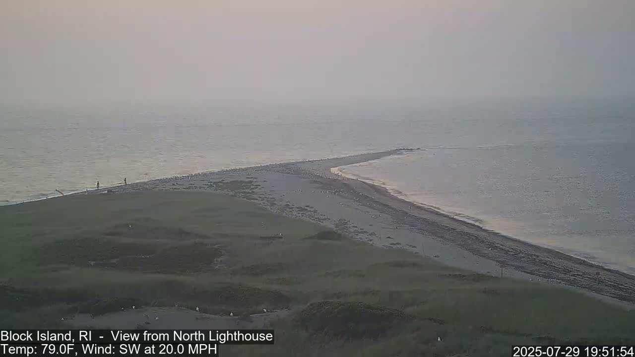 North Lighthouse, Live Cam - Block Island, RI USA 