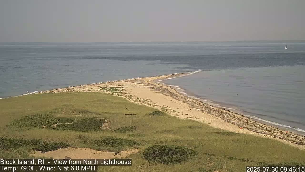 North Lighthouse, Live Cam - Block Island, RI USA 