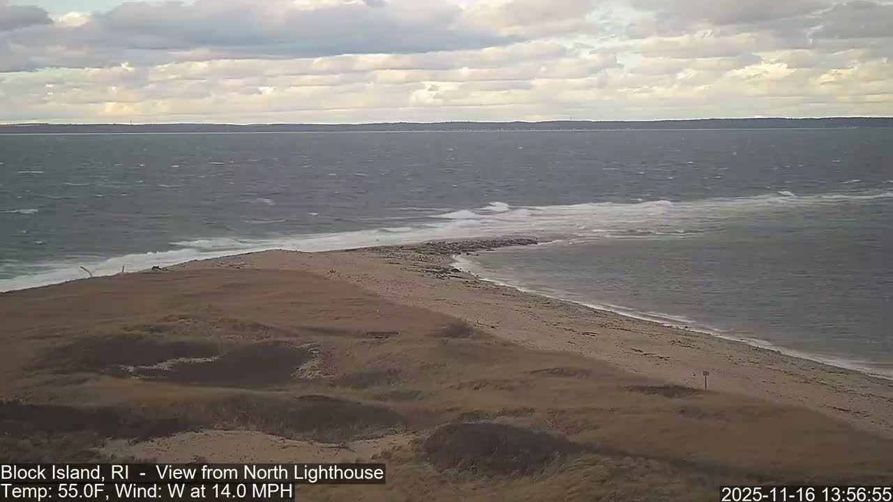 North Lighthouse, Live Cam - Block Island, RI USA 