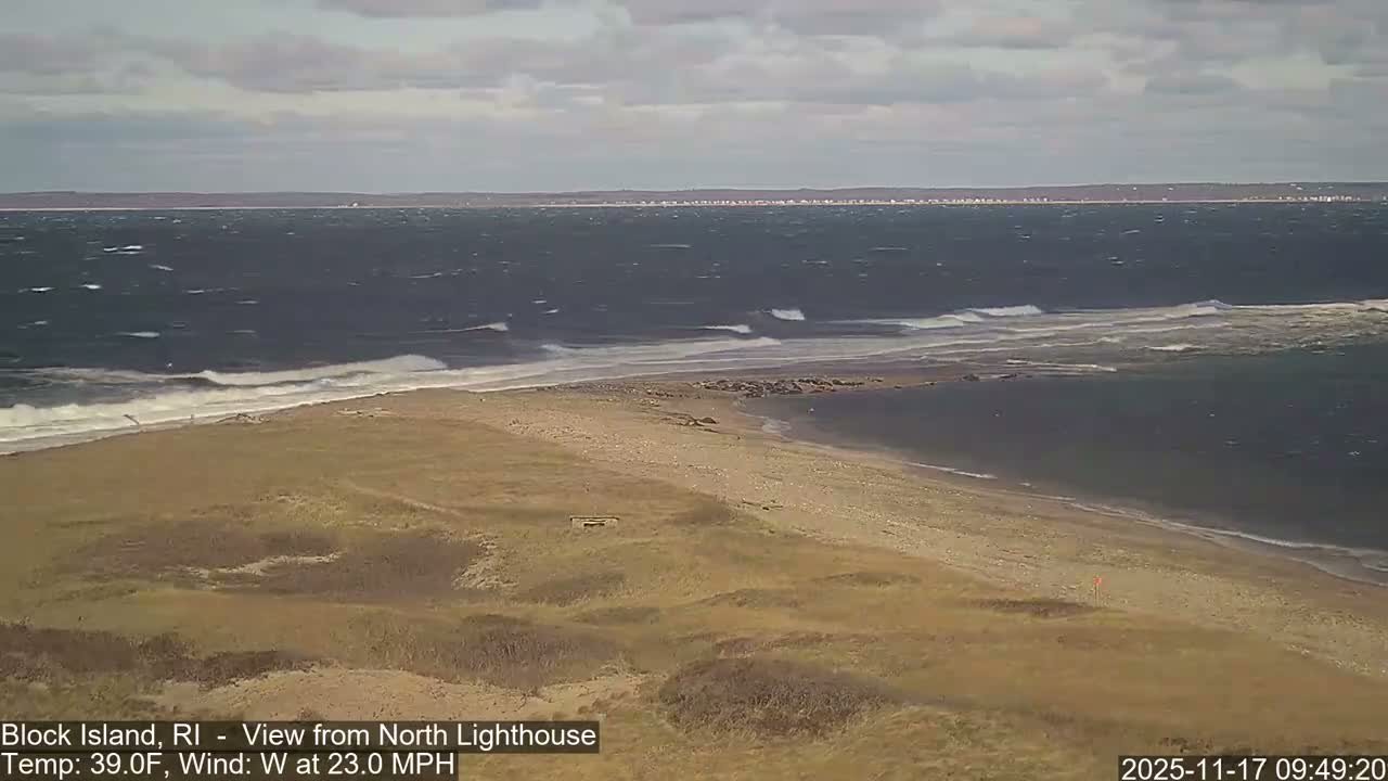 North Lighthouse, Live Cam - Block Island, RI USA 