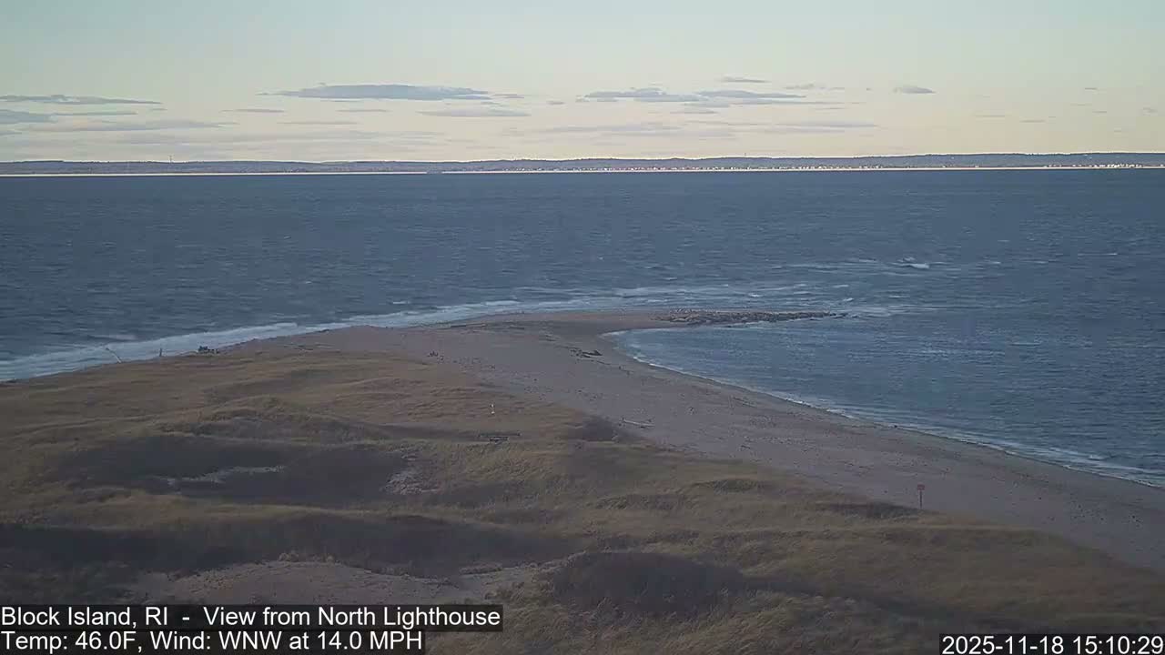 North Lighthouse, Live Cam - Block Island, RI USA 
