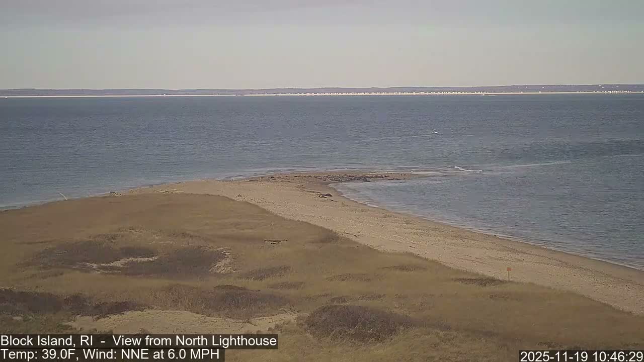 North Lighthouse, Live Cam - Block Island, RI USA 