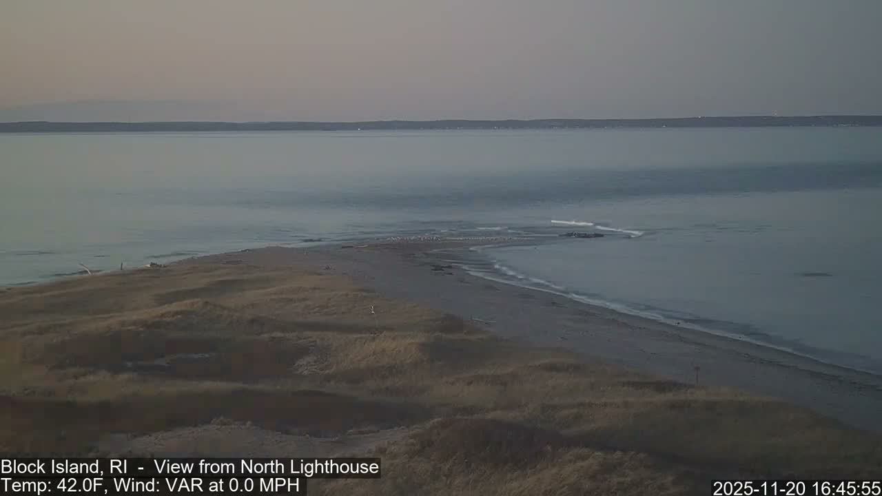North Lighthouse, Live Cam - Block Island, RI USA 