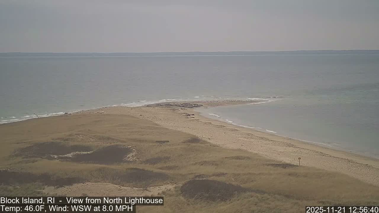 North Lighthouse, Live Cam - Block Island, RI USA 