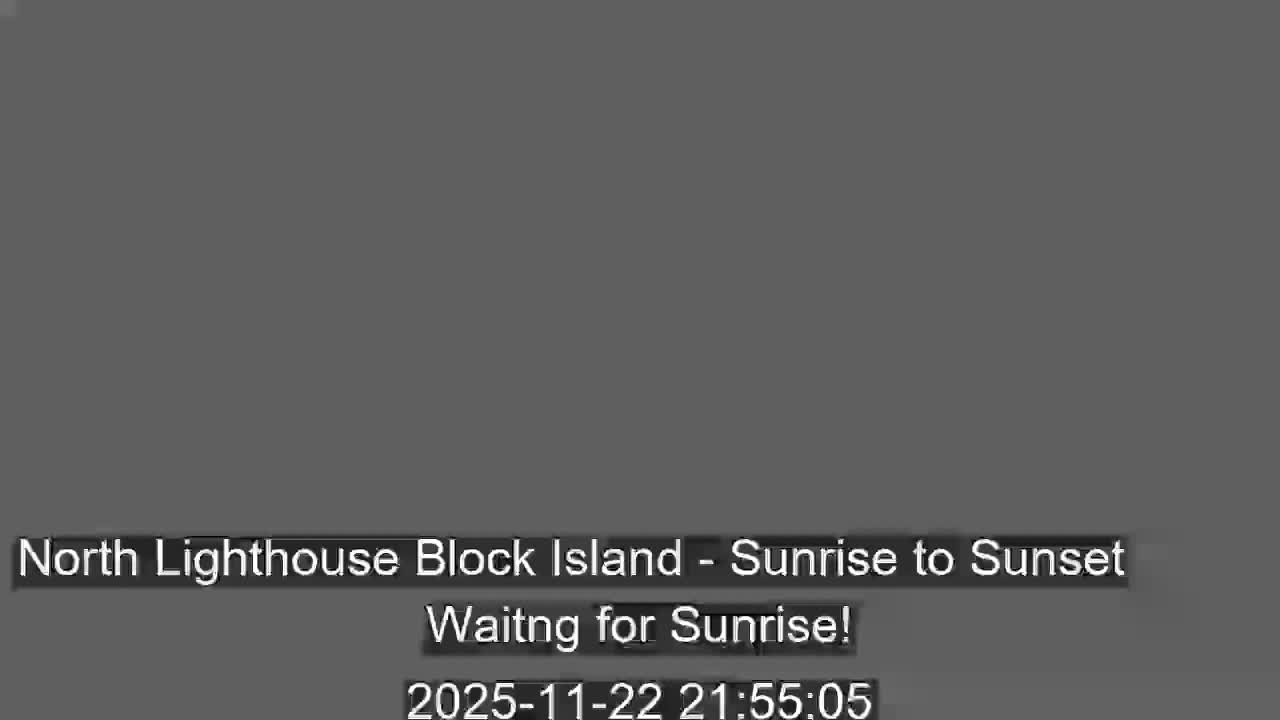 North Lighthouse, Live Cam - Block Island, RI USA 