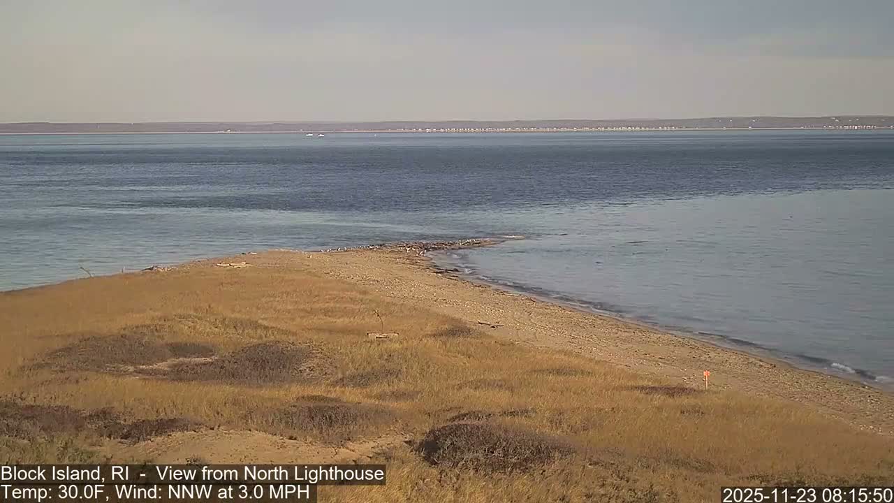 North Lighthouse, Live Cam - Block Island, RI USA 