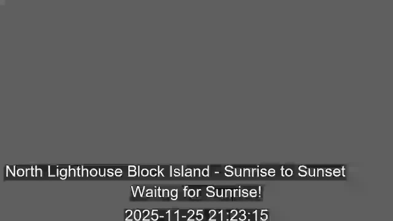 North Lighthouse, Live Cam - Block Island, RI USA 