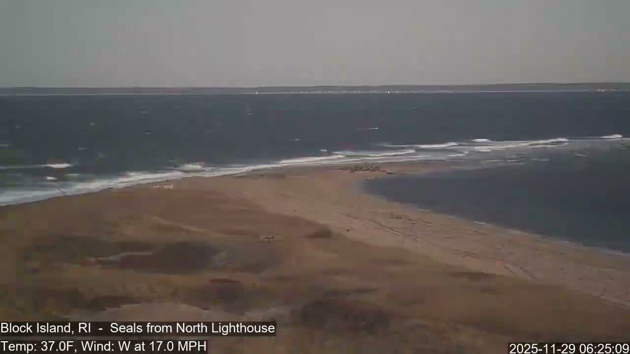 North Lighthouse, Live Cam - Block Island, RI USA 