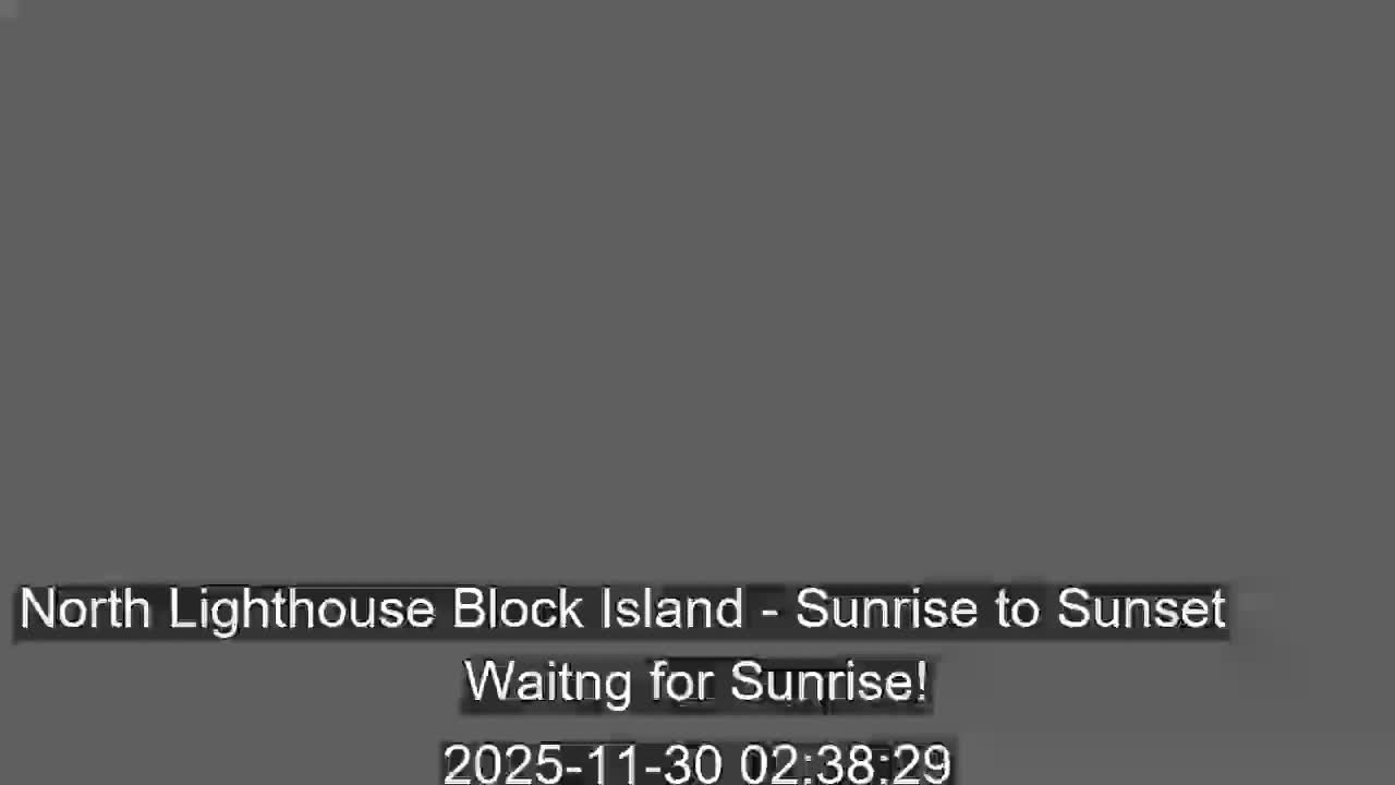 North Lighthouse, Live Cam - Block Island, RI USA 