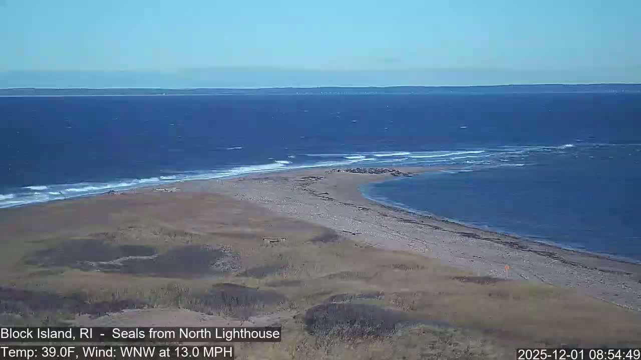 North Lighthouse, Live Cam - Block Island, RI USA 