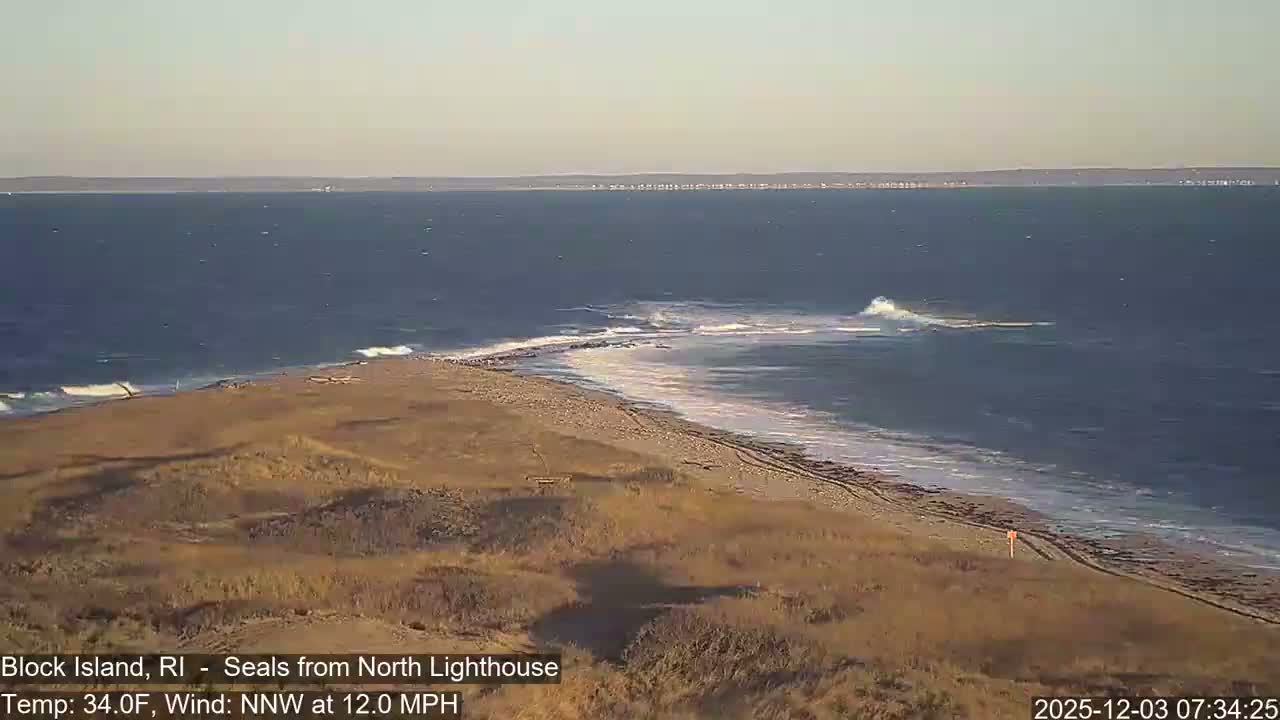 North Lighthouse, Live Cam - Block Island, RI USA 
