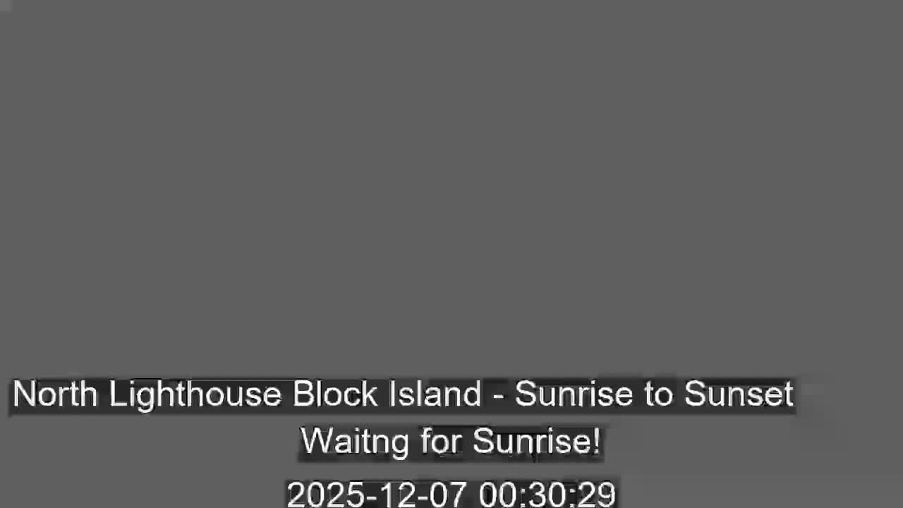 North Lighthouse, Live Cam - Block Island, RI USA 