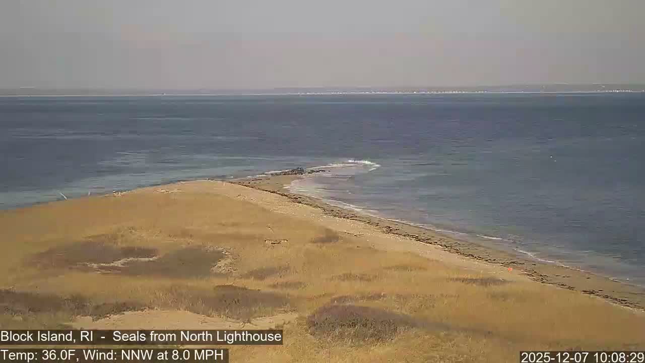 North Lighthouse, Live Cam - Block Island, RI USA 