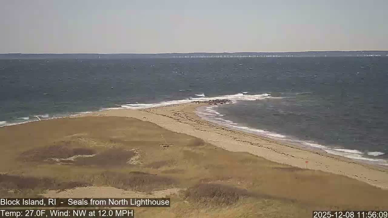 North Lighthouse, Live Cam - Block Island, RI USA 