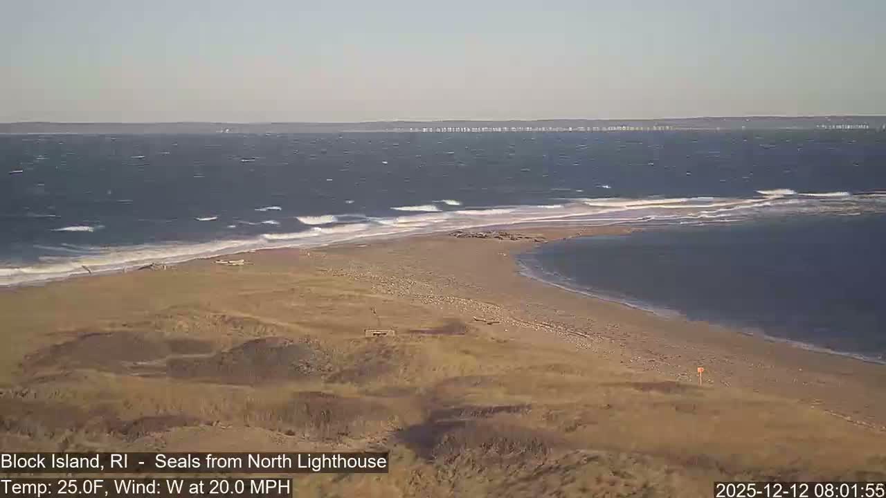 North Lighthouse, Live Cam - Block Island, RI USA 