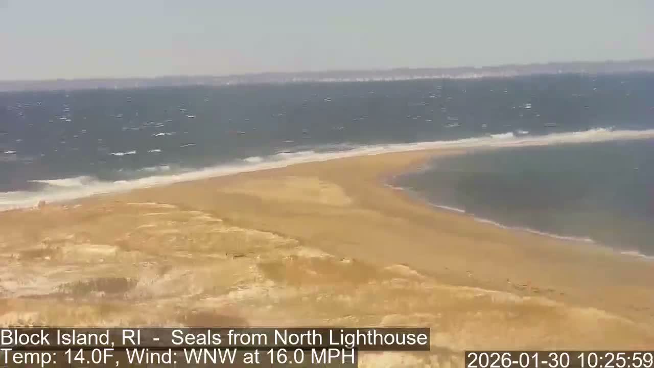 North Lighthouse, Live Cam - Block Island, RI USA 