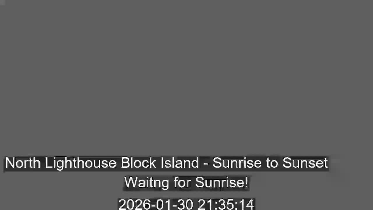 North Lighthouse, Live Cam - Block Island, RI USA 