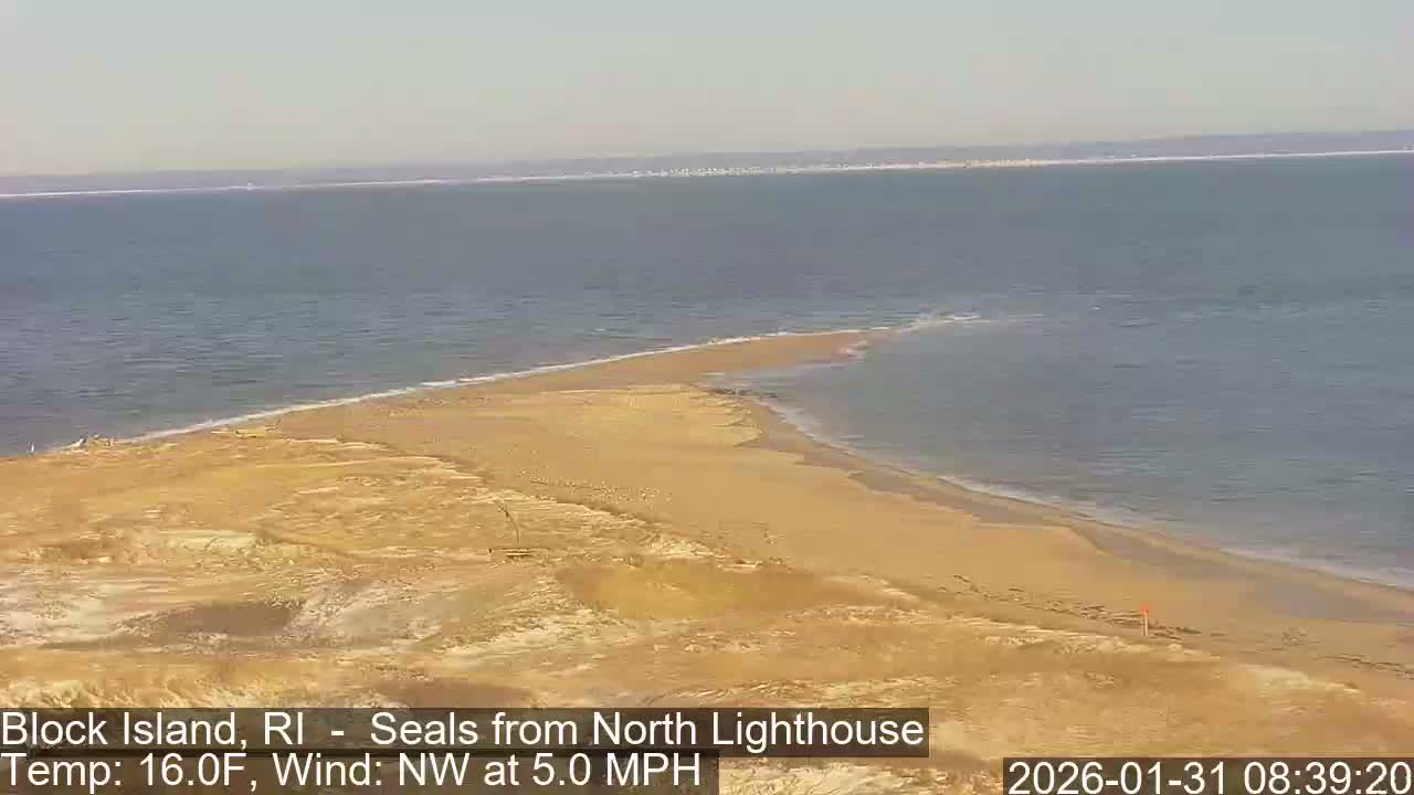 North Lighthouse, Live Cam - Block Island, RI USA 