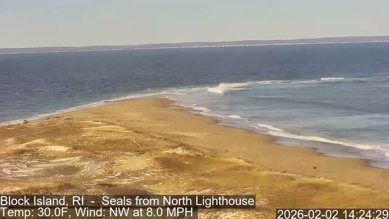 North Lighthouse, Live Cam - Block Island, RI USA 