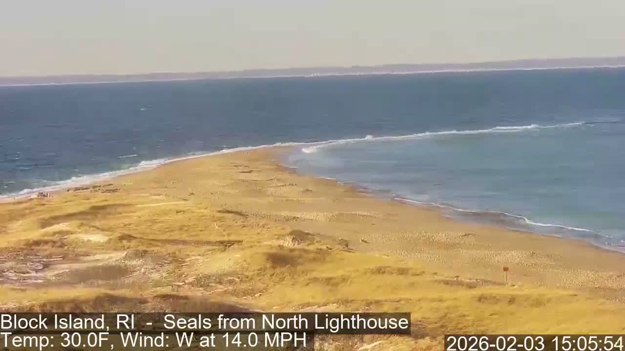 North Lighthouse, Live Cam - Block Island, RI USA 
