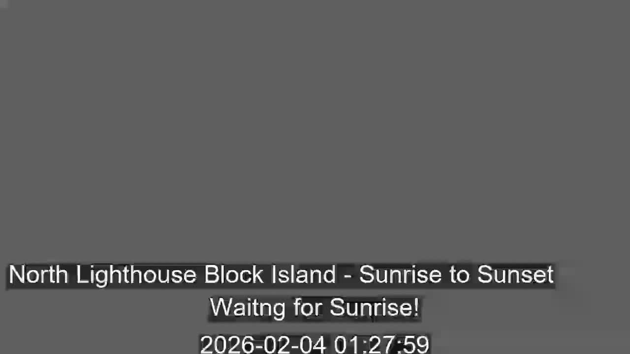 North Lighthouse, Live Cam - Block Island, RI USA 