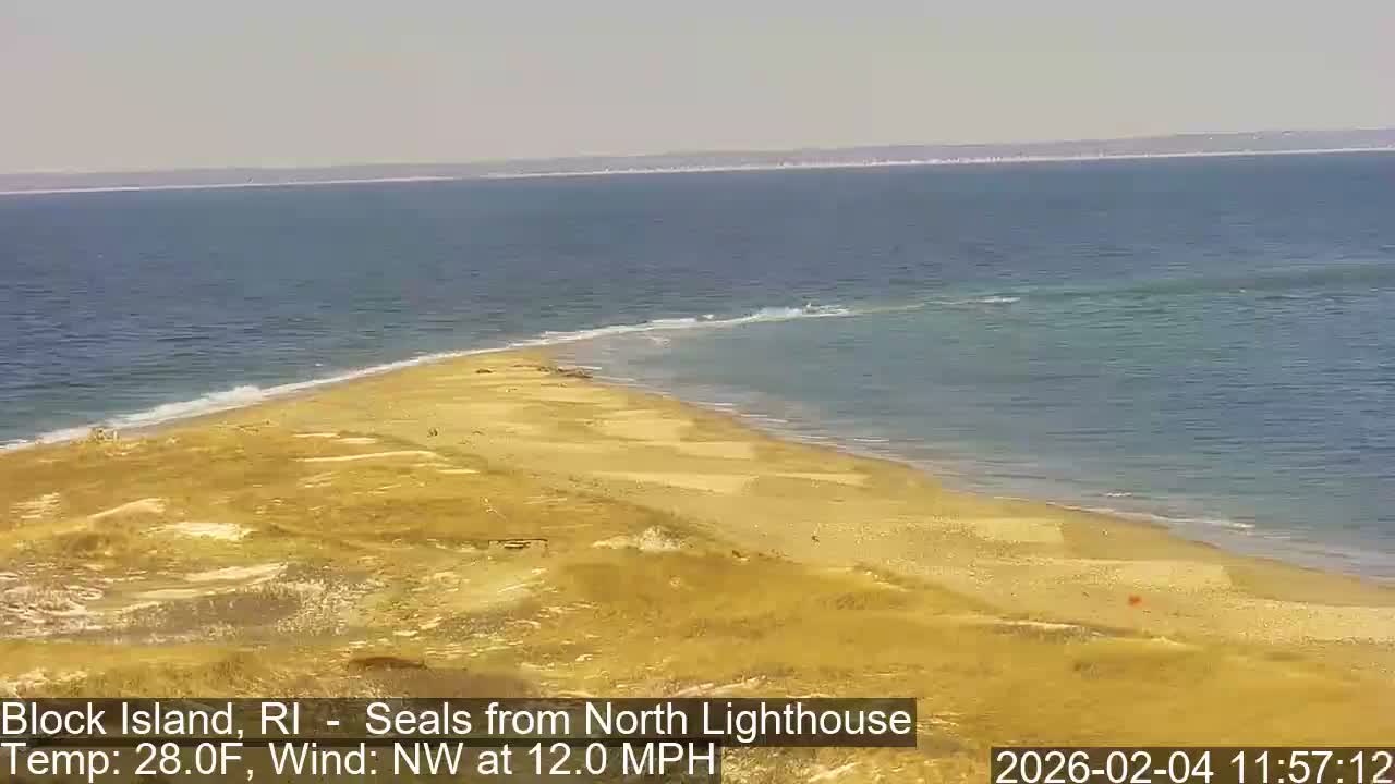 North Lighthouse, Live Cam - Block Island, RI USA 