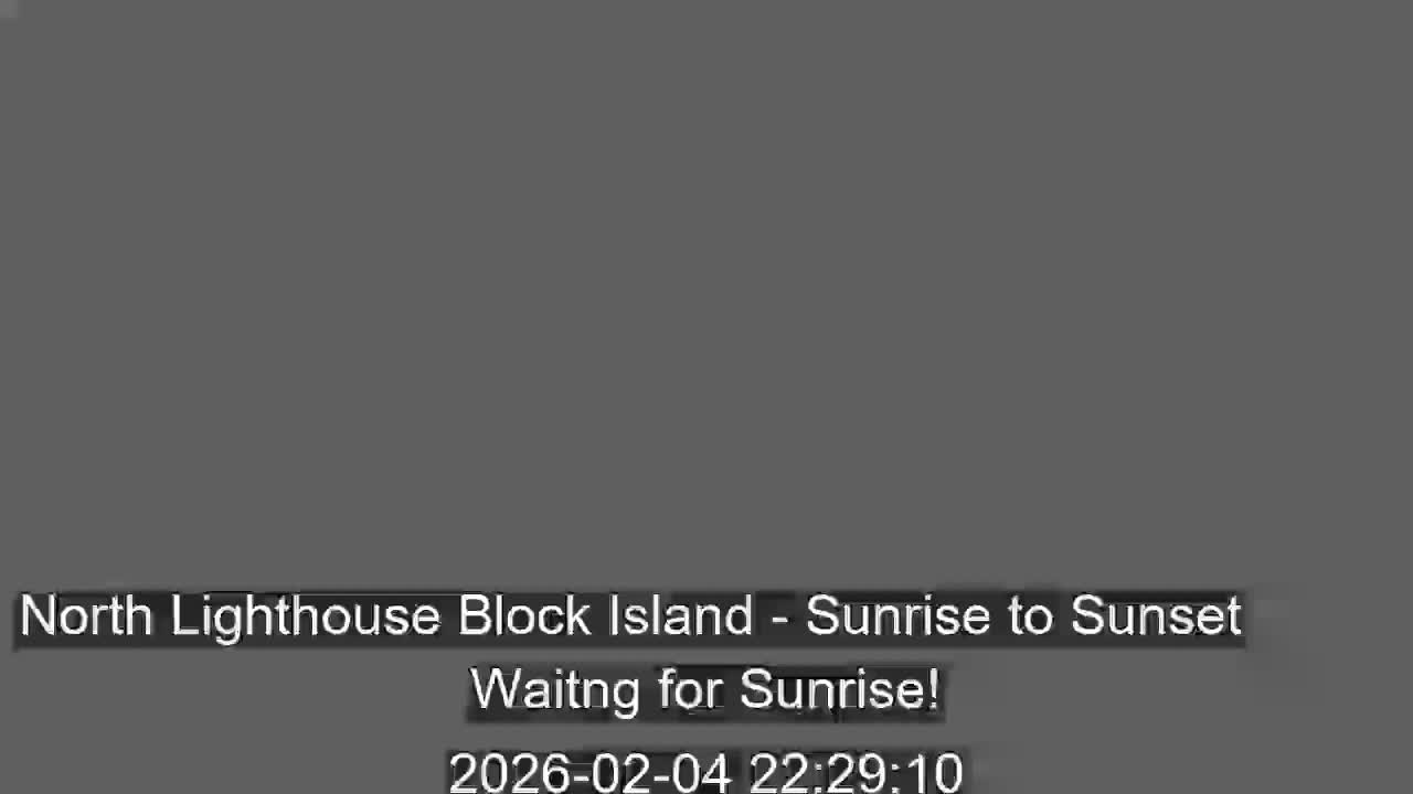 North Lighthouse, Live Cam - Block Island, RI USA 