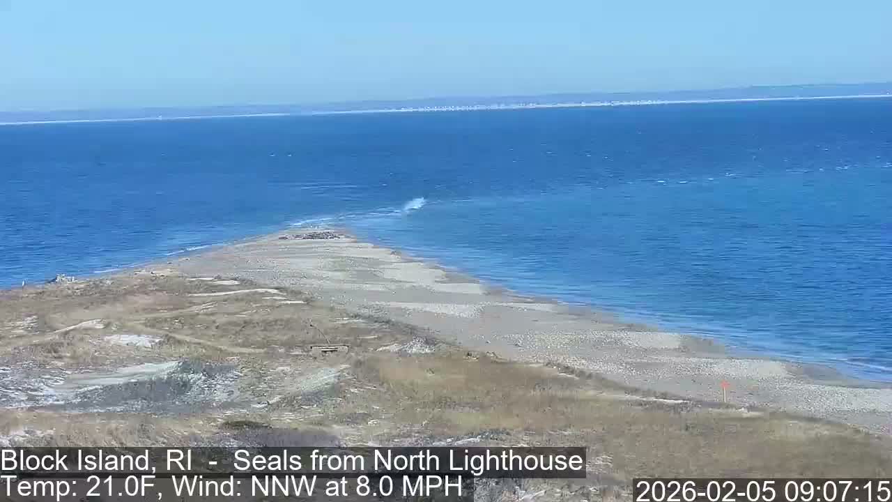 North Lighthouse, Live Cam - Block Island, RI USA 