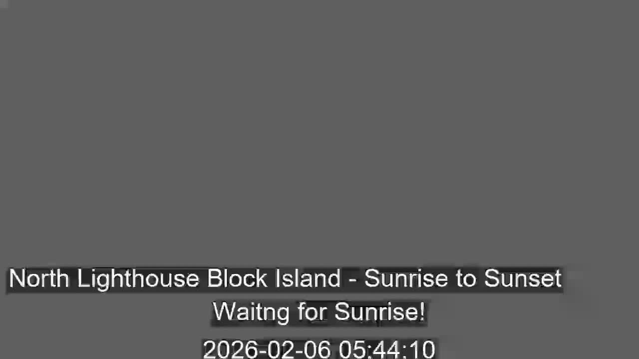 North Lighthouse, Live Cam - Block Island, RI USA 