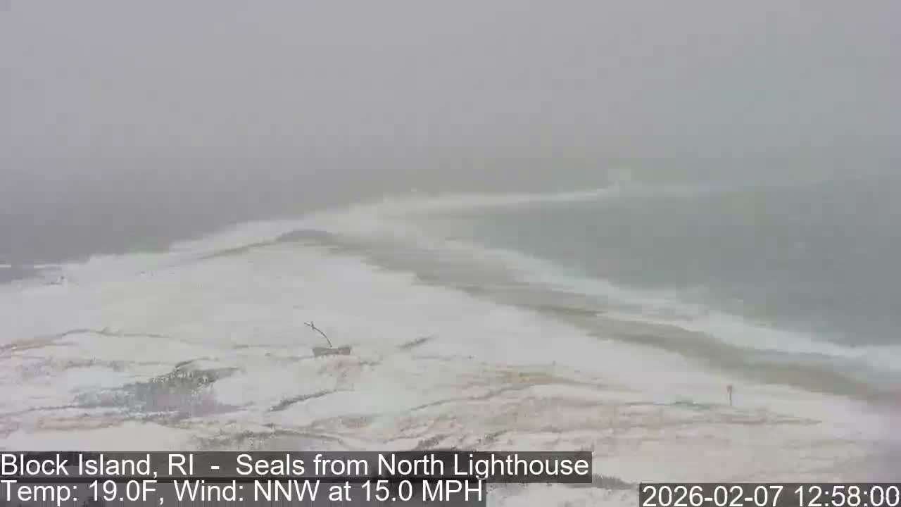North Lighthouse, Live Cam - Block Island, RI USA 