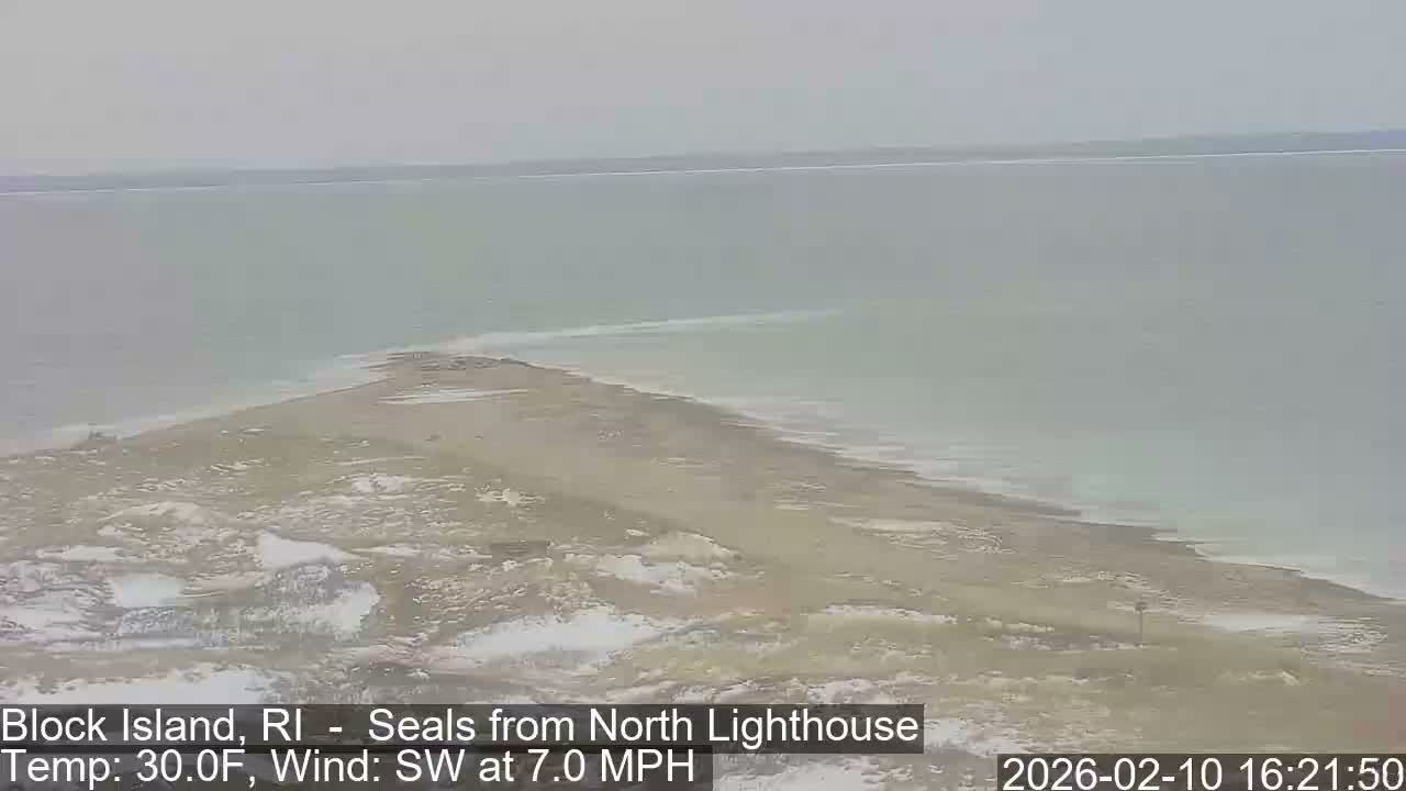 North Lighthouse, Live Cam - Block Island, RI USA 