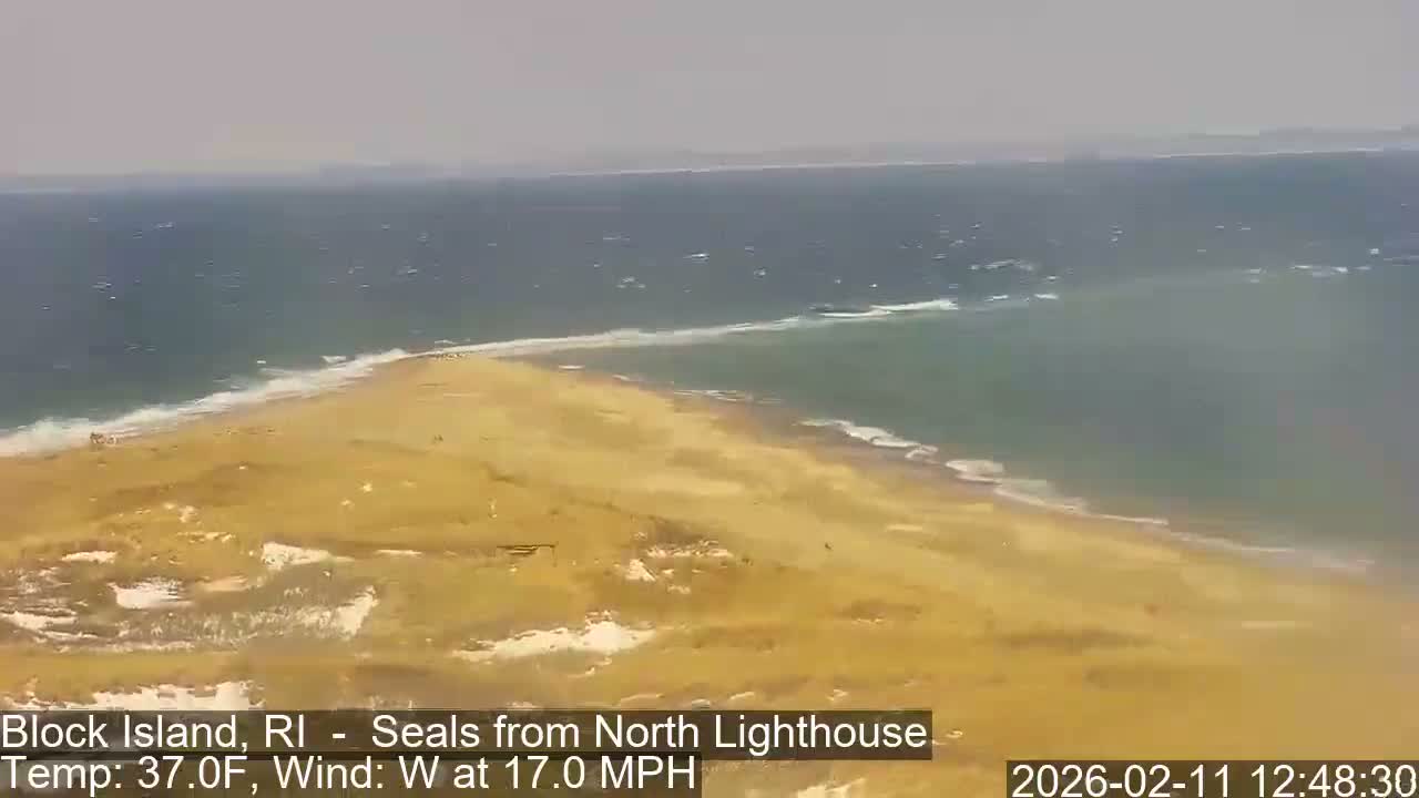 North Lighthouse, Live Cam - Block Island, RI USA 