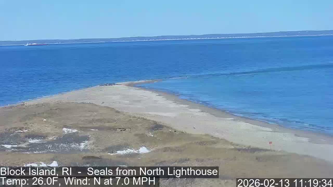 North Lighthouse, Live Cam - Block Island, RI USA 