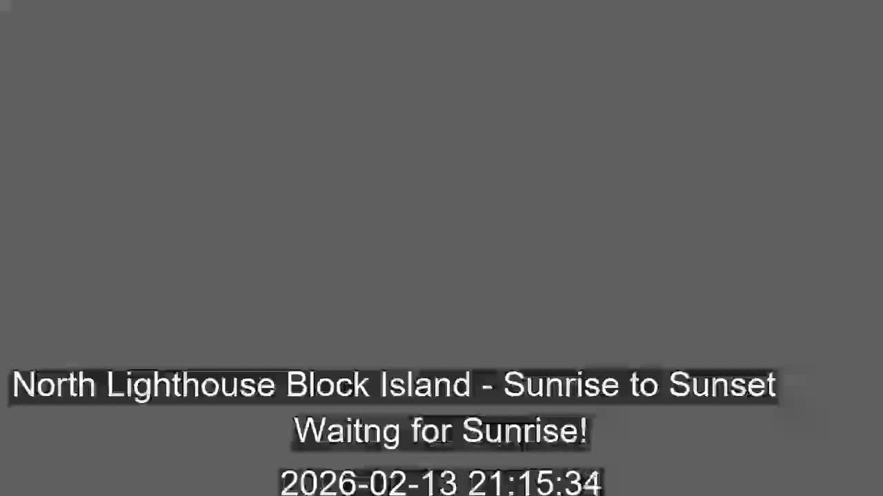 North Lighthouse, Live Cam - Block Island, RI USA 