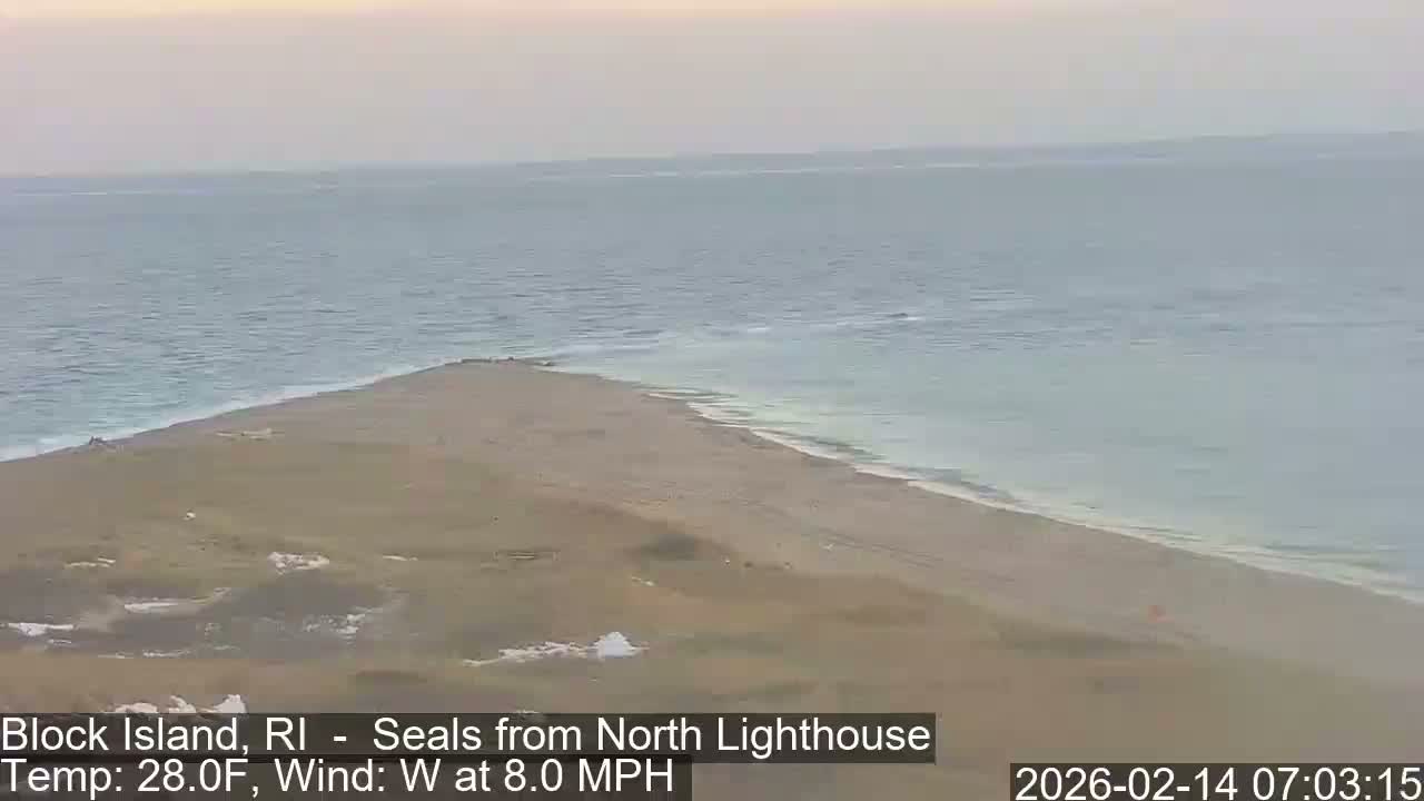 North Lighthouse, Live Cam - Block Island, RI USA 