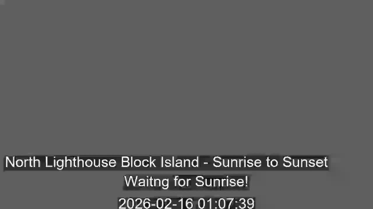 North Lighthouse, Live Cam - Block Island, RI USA 