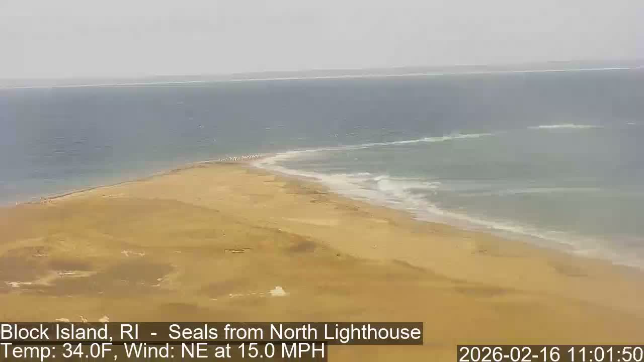 North Lighthouse, Live Cam - Block Island, RI USA 