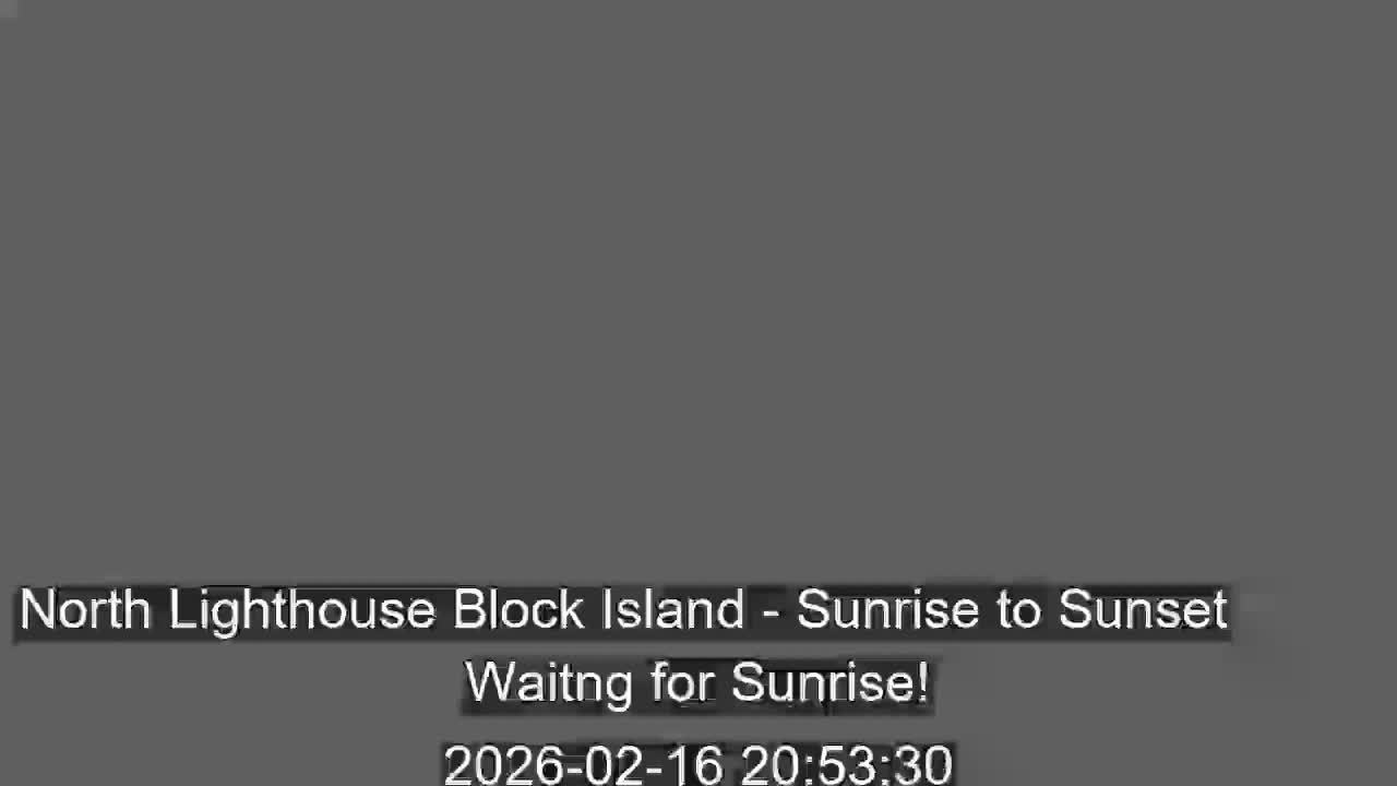 North Lighthouse, Live Cam - Block Island, RI USA 