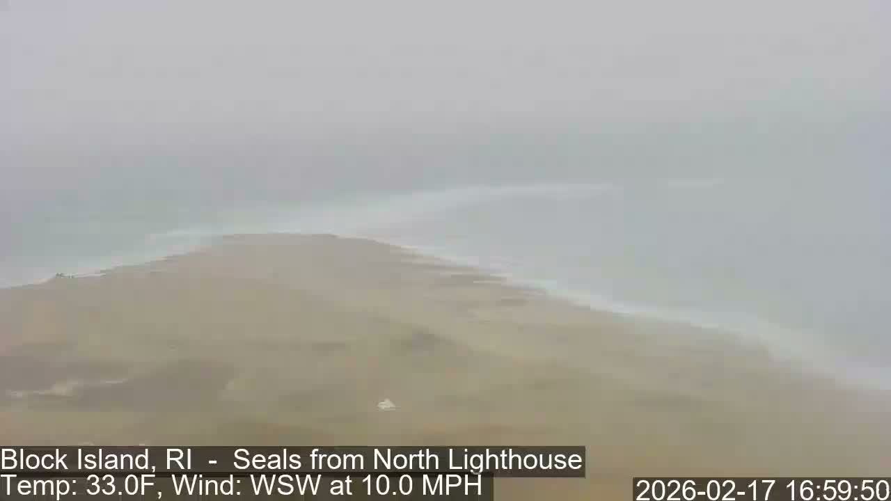 North Lighthouse, Live Cam - Block Island, RI USA 