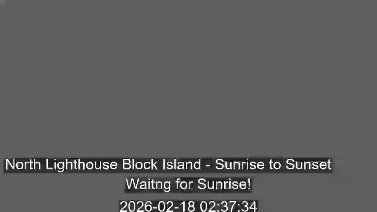 North Lighthouse, Live Cam - Block Island, RI USA 