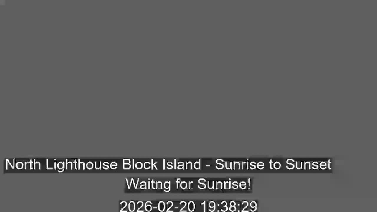 North Lighthouse, Live Cam - Block Island, RI USA 