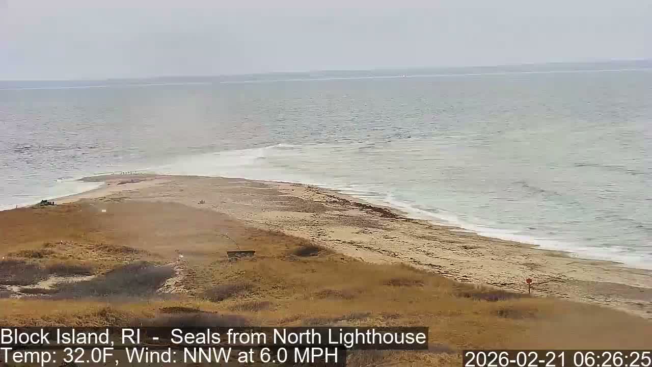 North Lighthouse, Live Cam - Block Island, RI USA 